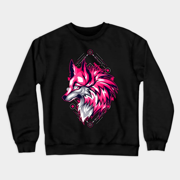 wolf lover Crewneck Sweatshirt by SHINIGAMII